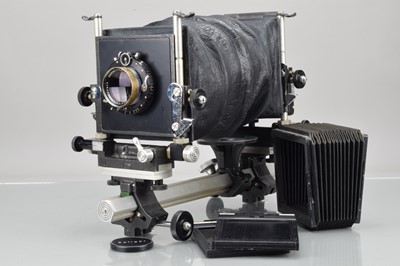 Lot 253 - A De-Vere 5 x 4 Monorail Camera