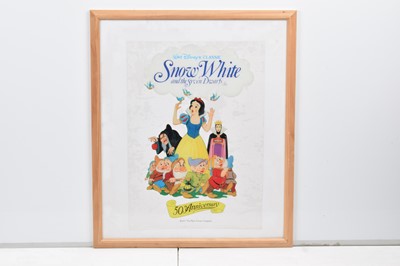 Lot 271 - A Snow White and The Seven Dwarfs Window Sticker