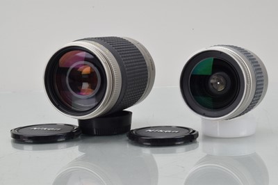 Lot 292 - Two Nikon AF Nikkor Lenses
