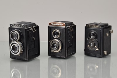 Lot 302 - Three Twin Lens Cameras