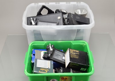 Lot 326 - Two Boxes of Camera Related Accessories