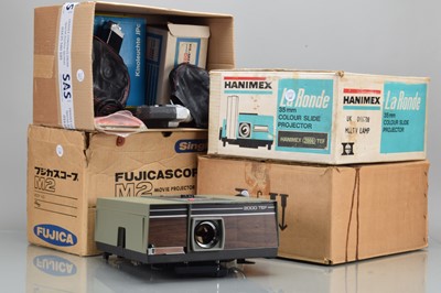 Lot 330 - Projectors and Cne Cameras