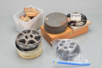 Lot 345 - A Box of 9.5mm Cine Films