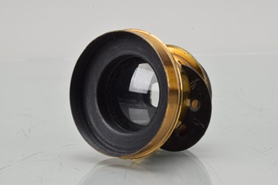 Lot 348 - A Perken Son & Rayment Parable Symmetrical 7x5 Optimus Brass Lens
