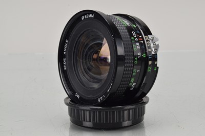 Lot 355 - A Vivitar 19mm f/3.8 Lens