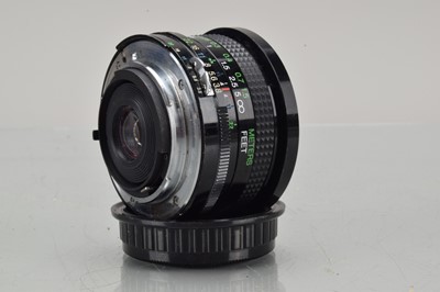 Lot 355 - A Vivitar 19mm f/3.8 Lens
