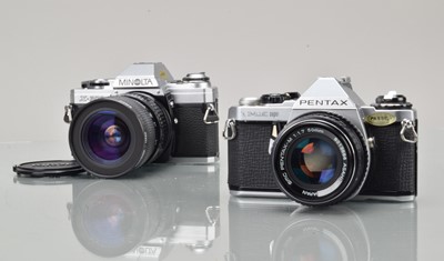 Lot 362 - Two SLR Cameras