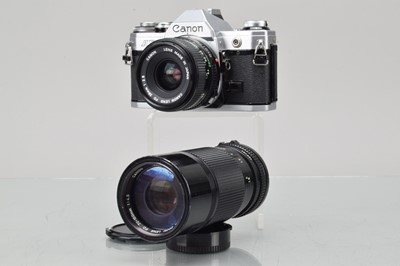 Lot 407 - A Canon AE-1 SLR Camera