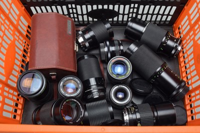 Lot 439 - Thirteen Pentax K Mount Lenses