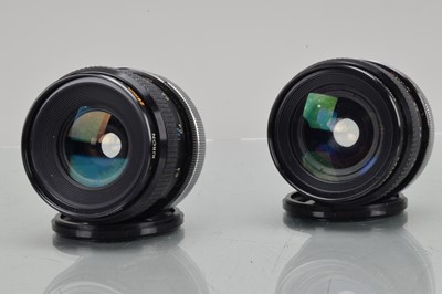 Lot 446 - Two Kiron Wide Angle Lenses