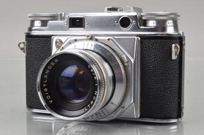 Lot 486 - A Voigtländer Prominent Rangefinder Camera