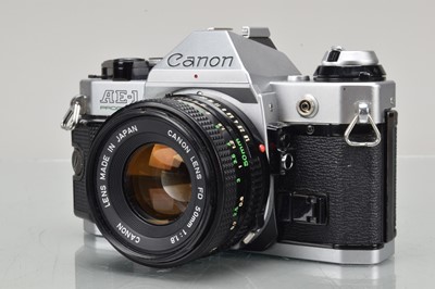 Lot 500 - A Canon AE-1 Program SLR Camera