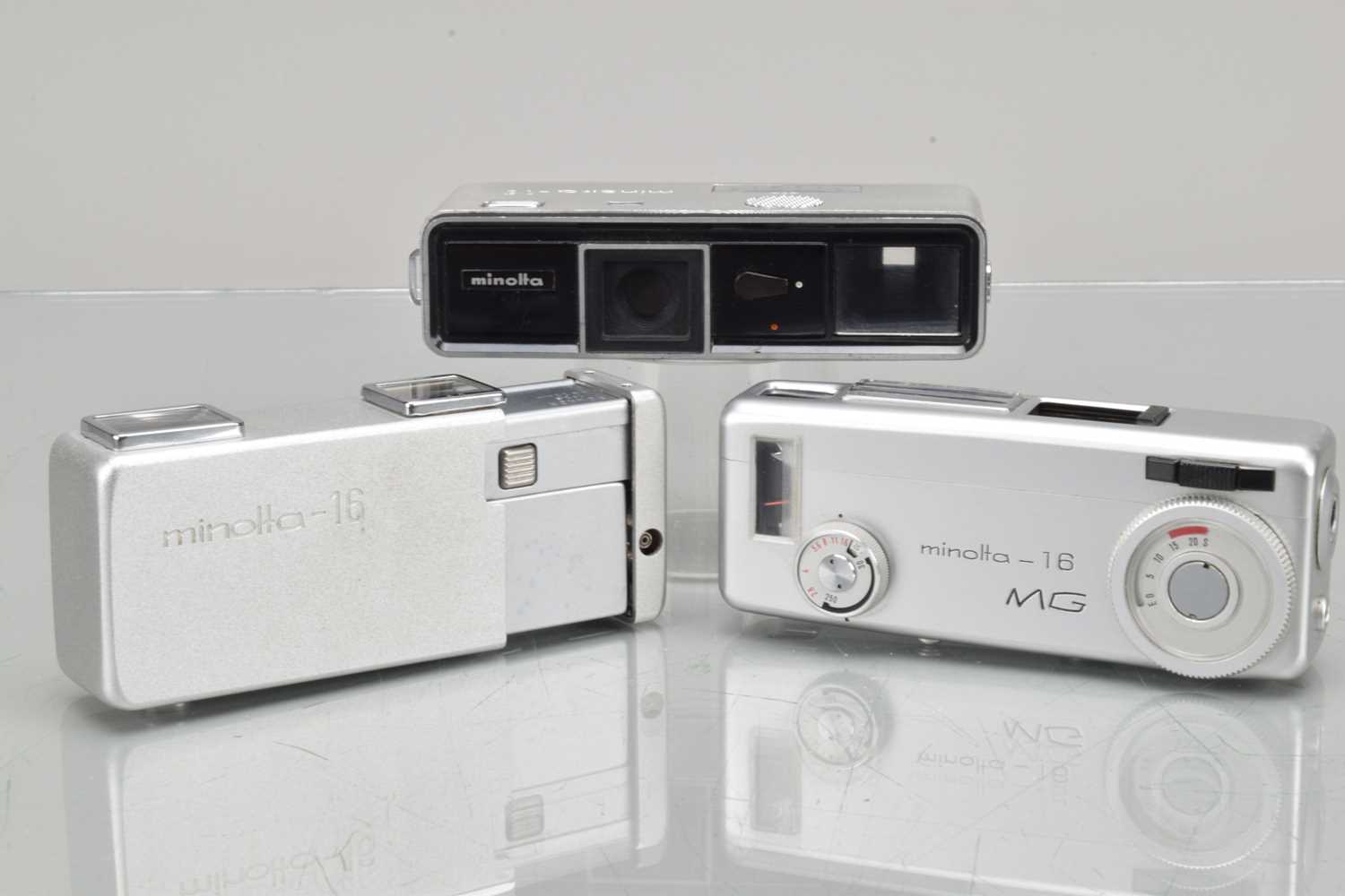 Lot 508 - Three Minolta Sub Miniature Cameras
