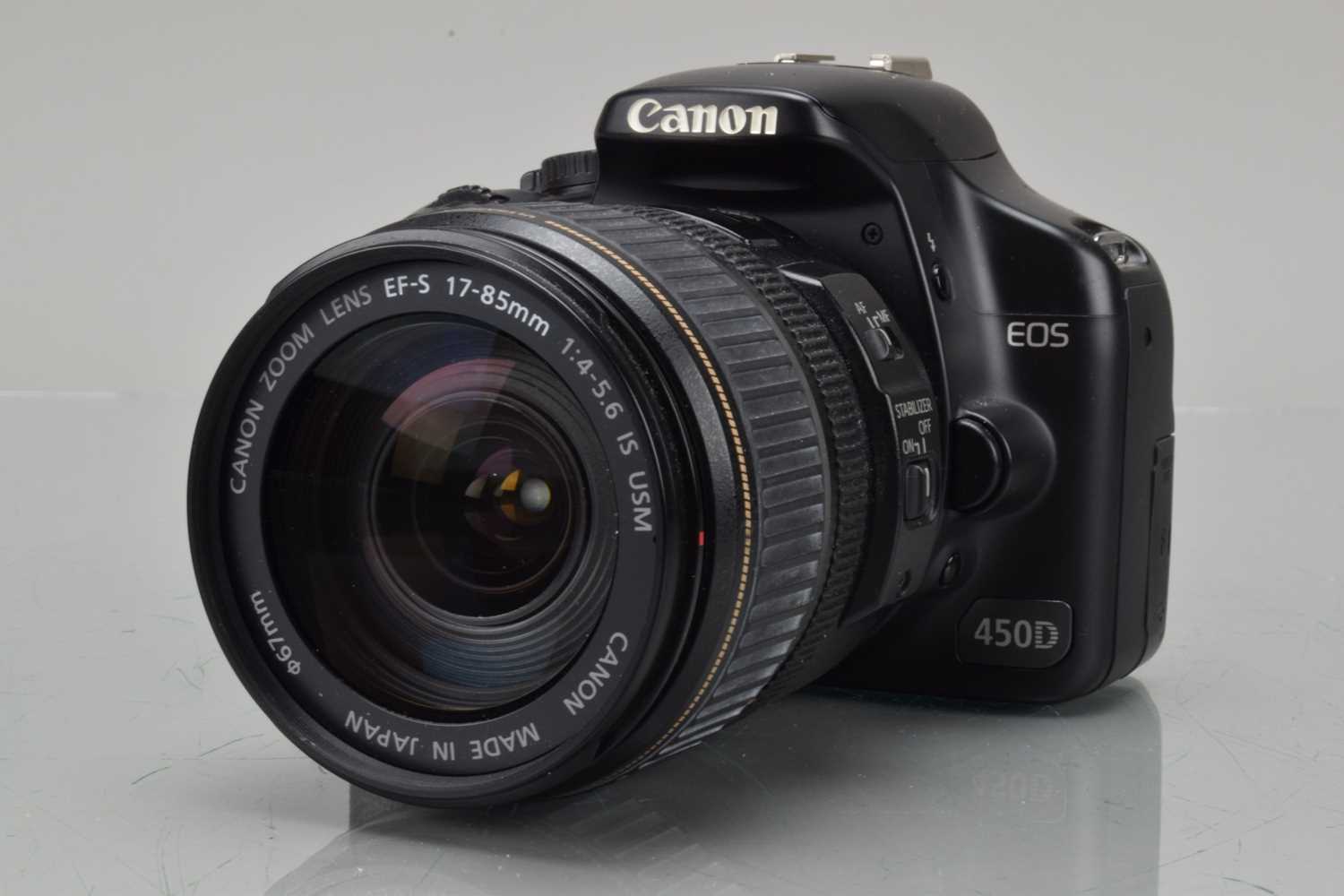 Lot 510 - A Canon EOS 450D DSLR Camera