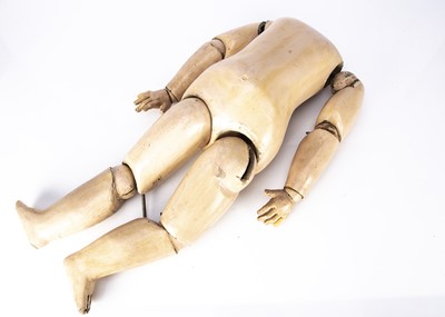 Lot 1284 - A large Paris Bebe doll’s body