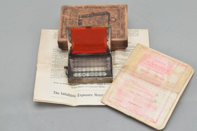 Lot 586 - A Wynne's Infallible Print Meter