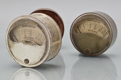 Lot 592 - Two Metrophot Moment Light meters
