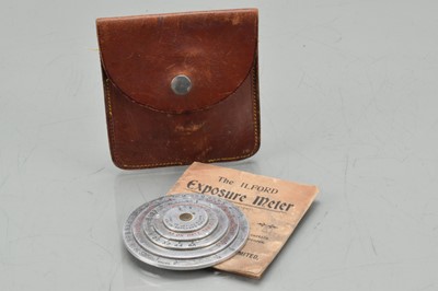 Lot 596 - The Ilford Exposure Calculator