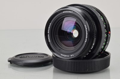 Lot 612 - A Zenza Bronica Zenzanon PE 40mm f/4 Lens