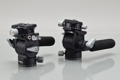 Lot 629 - Two Small Rig 3457 Lightweight Fluid Video Heads