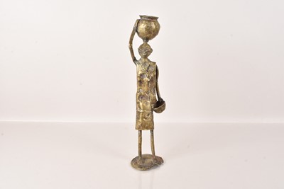 Lot 1 - An African Bronze Sculpture