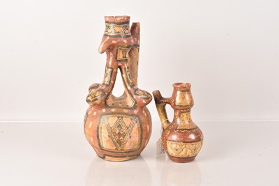 Lot 3 - Two 19th Century Algerian/North African Berber Pottery Vessels