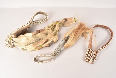 Lot 28 - Omo Valley/Turkana (Ethipia/Kenya) Beaded Leather Ornamentation