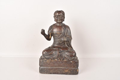 Lot 68 - A Sino-Tibetan Buddhist Statue