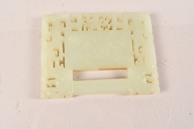 Lot 92 - A Chinese Jadeite Jade Panel and Stand