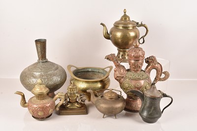 Lot 107 - A collection of Middle Eastern Metalware
