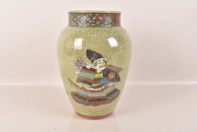 Lot 117 - A Japanese Satsuma Vase