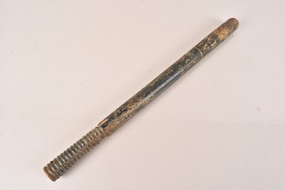 Lot 123 - A William IV Wooden Police Truncheon