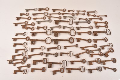 Lot 143 - A collection of Georgian and Later Keys