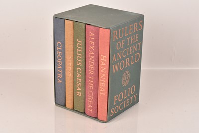 Lot 172 - Folio Society / Rulers of the Ancient World Box Set