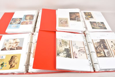 Lot 208 - Fifteen Folders of World Maxi Cards