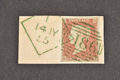 Lot 214 - A 1d Red-Brown Die 1