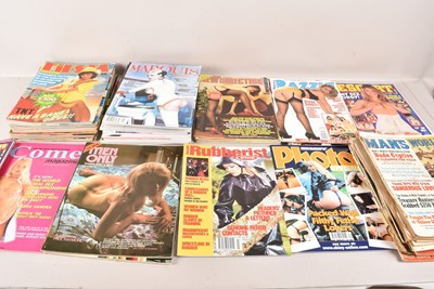Lot 243 - An assortment of Adult Magazines