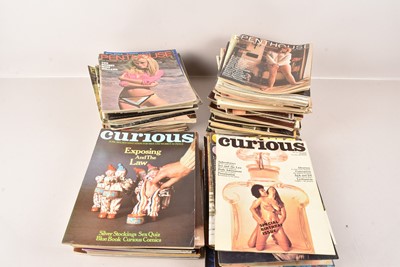 Lot 244 - A collection of 1960s and 1970s Penthouse and Curious Magazines