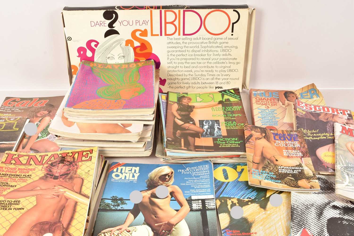 Lot 247 - An assortment of vintage Adult Magazines