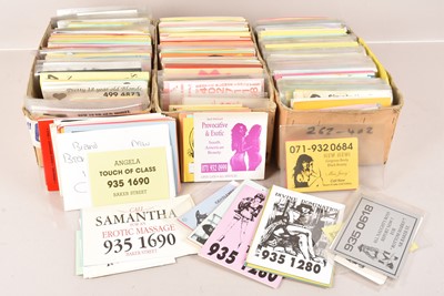 Lot 249 - A vast collection of Escort Services