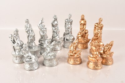 Lot 250 - A selection of Erotic Chess Pieces
