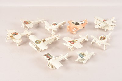 Lot 254 - A group of ten Crest Plane Models