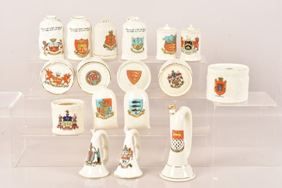 Lot 266 - A collection of Military Related Crested China