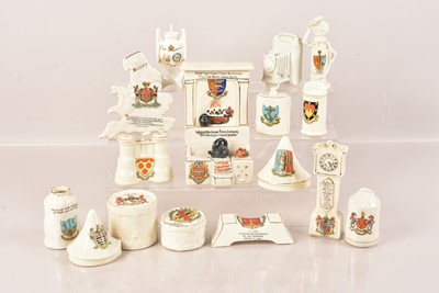 Lot 289 - An assortment of Military and Other Crested China