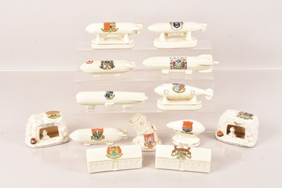 Lot 290 - A collection of Crested Airships