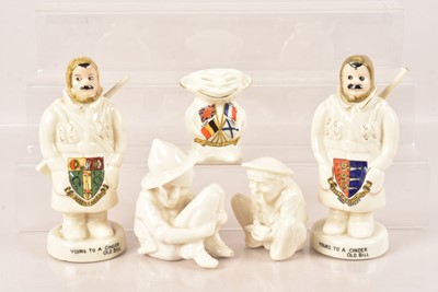 Lot 293 - Two examples of 'Yours to a Cinder, Old Bill'