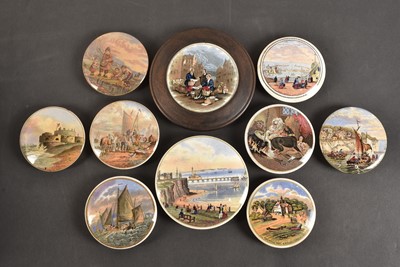 Lot 304 - Pratt Ware - Pot Lids