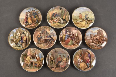 Lot 308 - Pratt Ware - Pot Lids