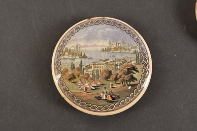 Lot 309 - Pratt Ware - Pot Lids