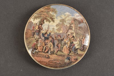 Lot 309 - Pratt Ware - Pot Lids